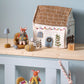 Gry & Sif | Christmas Felt House With Garland Decoration