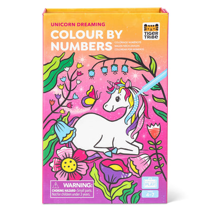 Tiger Tribe | Colouring Set - Colour By Numbers (various)