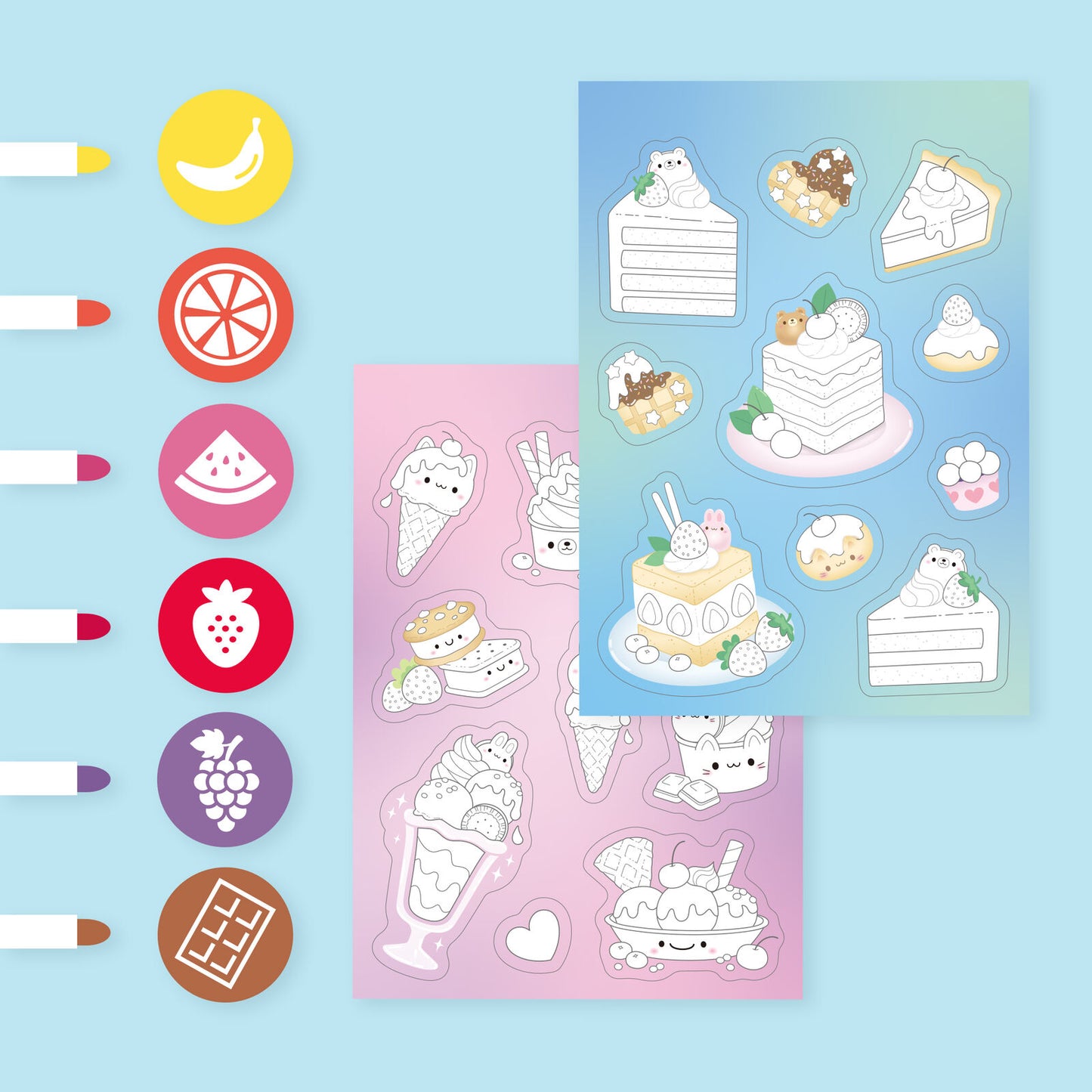 Tiger Tribe | Stacks of Stickers (various)
