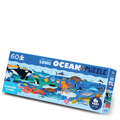 Crocodile Creek | 60pc Super Duper Long Puzzle (various)