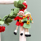 Tara Treasures | Felt Christmas Elves (pair)