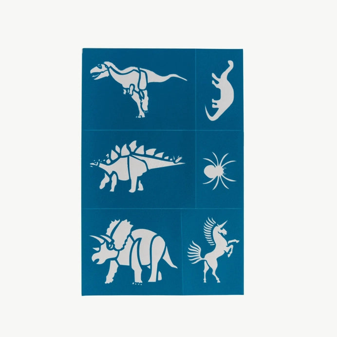 Oh Flossy | Reusable Adhesive Face Paint Stencils (various)