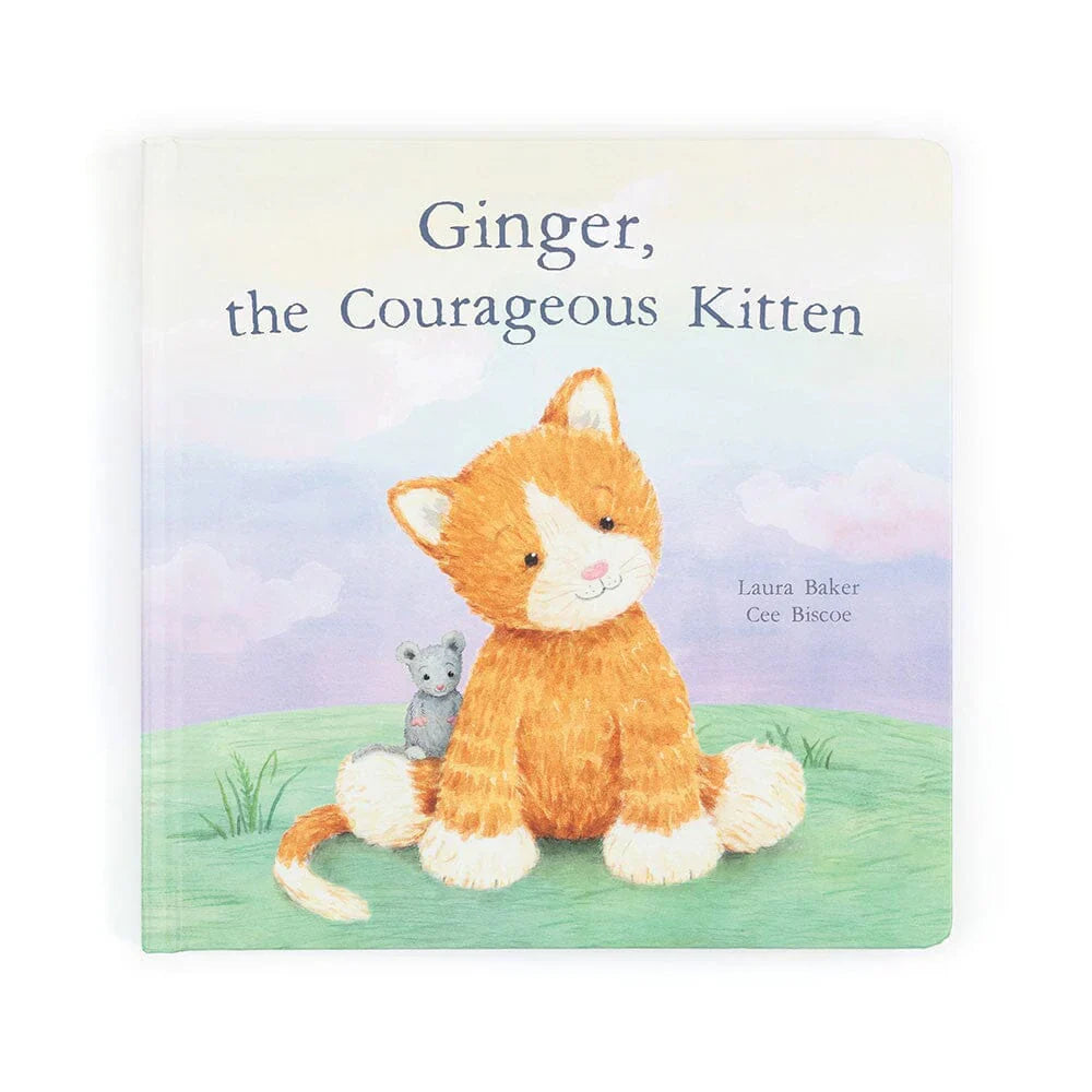 Jellycat | Board Book - Ginger, The Courageous Kitten