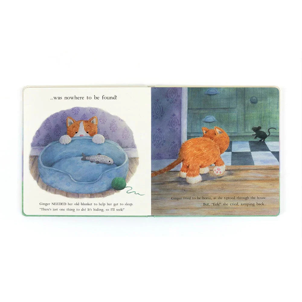 Jellycat | Board Book - Ginger, The Courageous Kitten