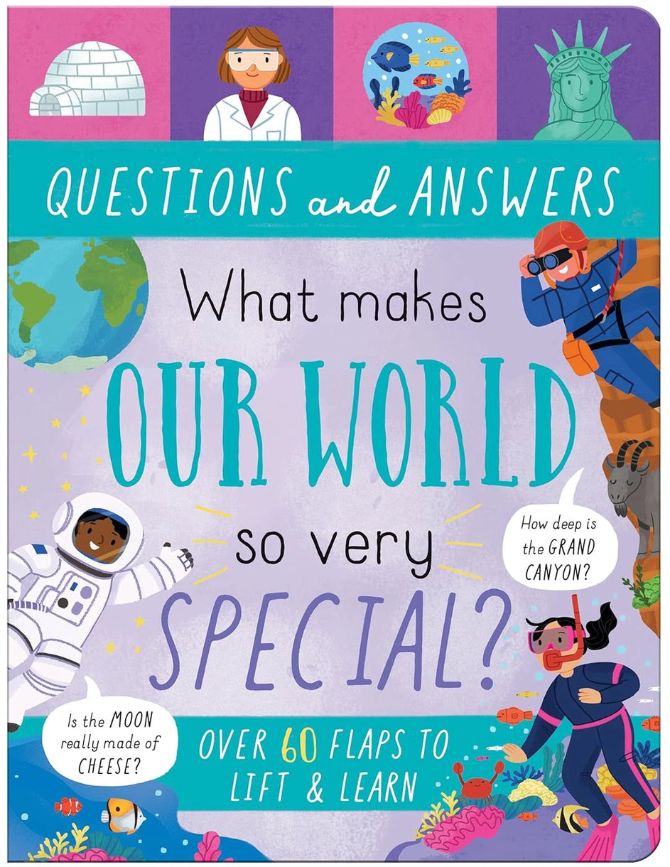 Book | Children's Q&A Book - What Makes Our World So Very Special?