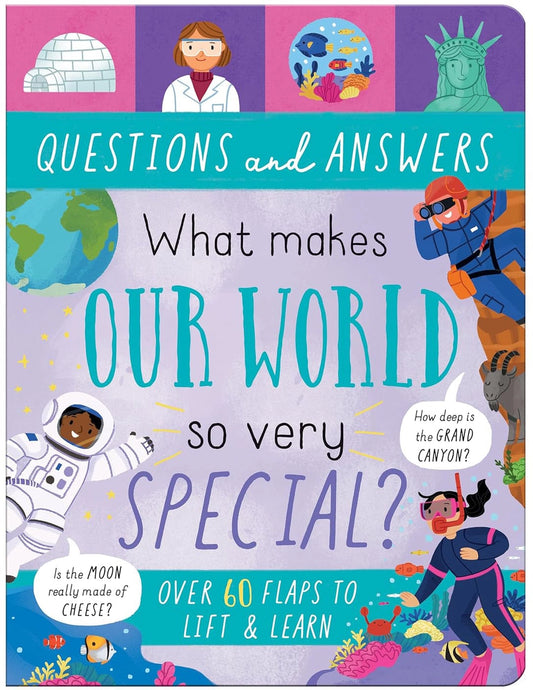 Book | Children's Q&A Book - What Makes Our World So Very Special?