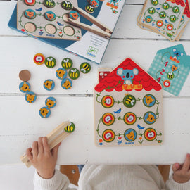 Djeco | Pinstou Wooden Game