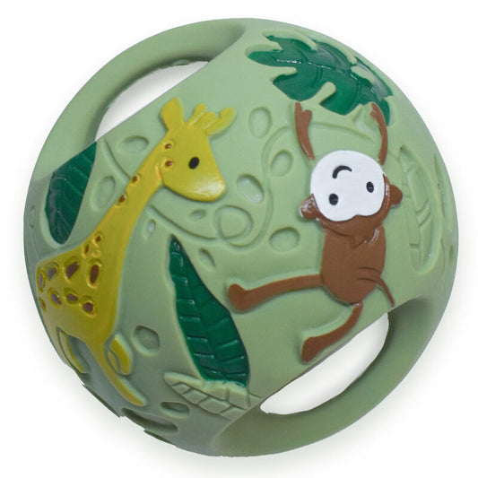 Tikiri | Safari Green Grabbing Ball Natural Rubber