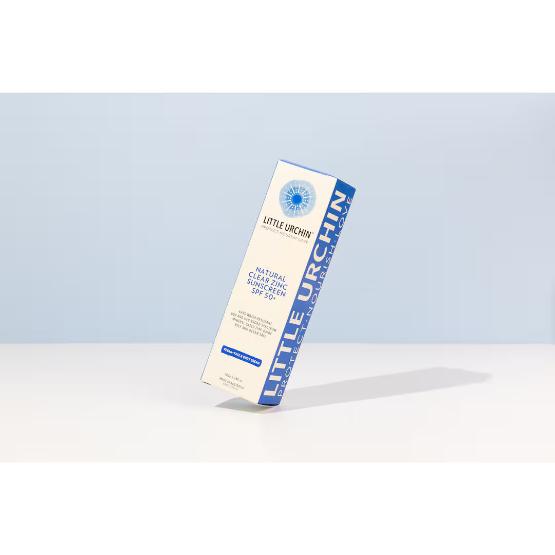 Little Urchin | NATURAL CLEAR ZINC SUNSCREEN SPF 50+, 100G