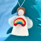 Tara Treasures | Felt Diversity Angel with Rainbow (various)