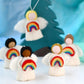 Tara Treasures | Felt Diversity Angel with Rainbow (various)