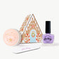 Oh Flossy | Christmas Gingerbread House Mini Mani Set