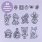 Tiger Tribe | Shrinkies (various)