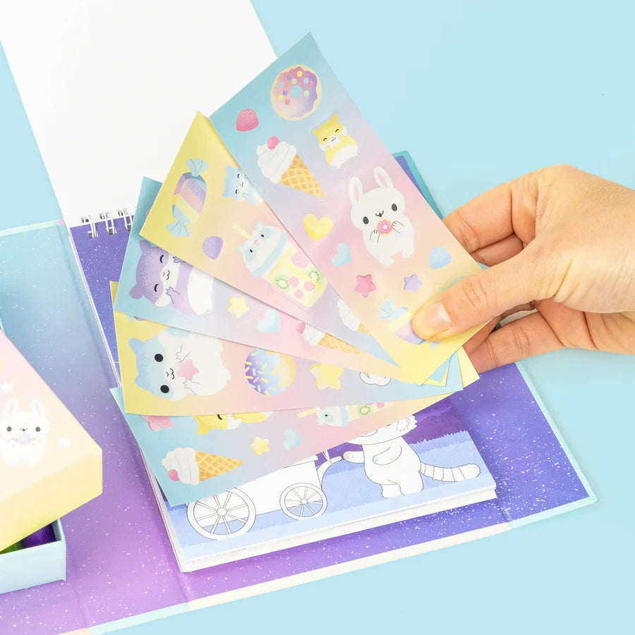 Tiger Tribe | Colouring Set - Pastel