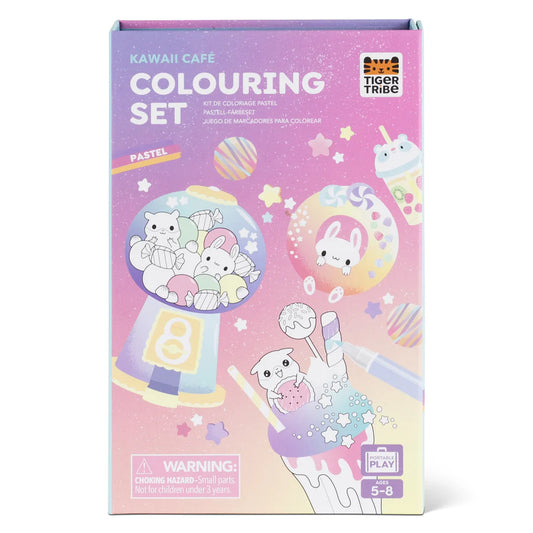 Tiger Tribe | Colouring Set - Pastel