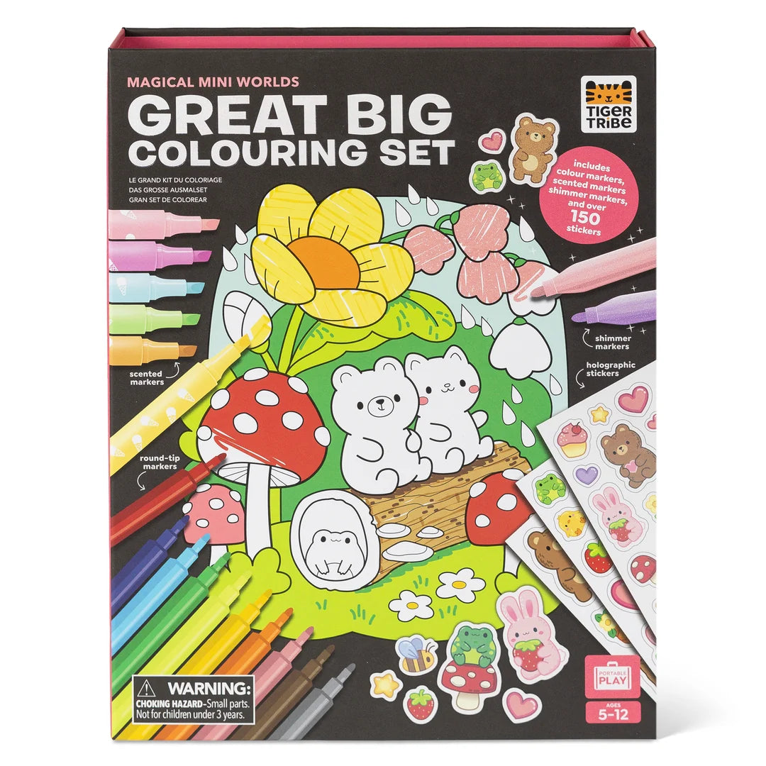 Tiger Tribe | Great Big Colouring Set
