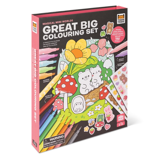Tiger Tribe | Great Big Colouring Set
