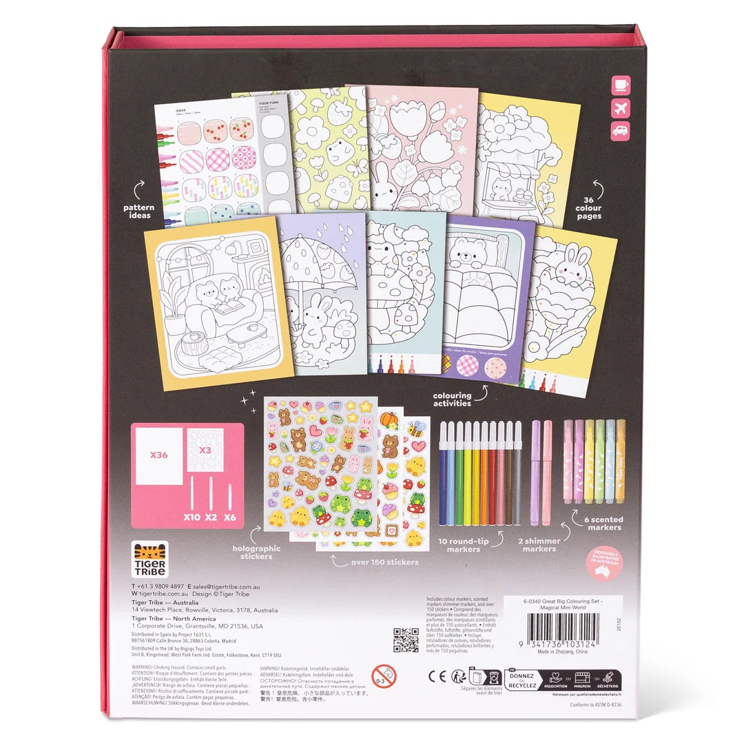 Tiger Tribe | Great Big Colouring Set
