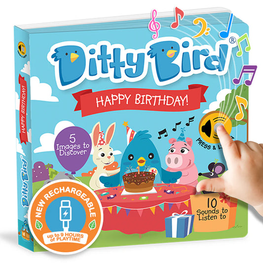 Ditty Bird | Sound Book - Happy Birthday