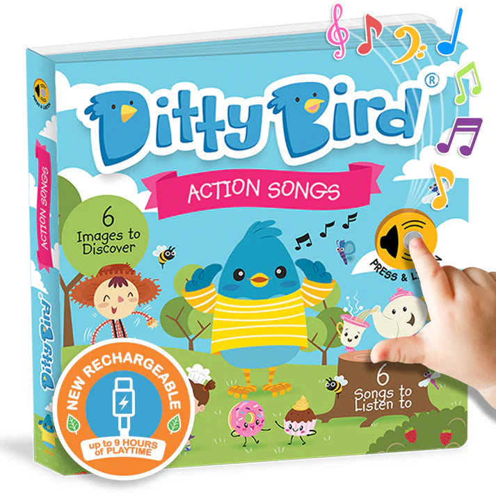 Ditty Bird | Sound Book - Action Songs
