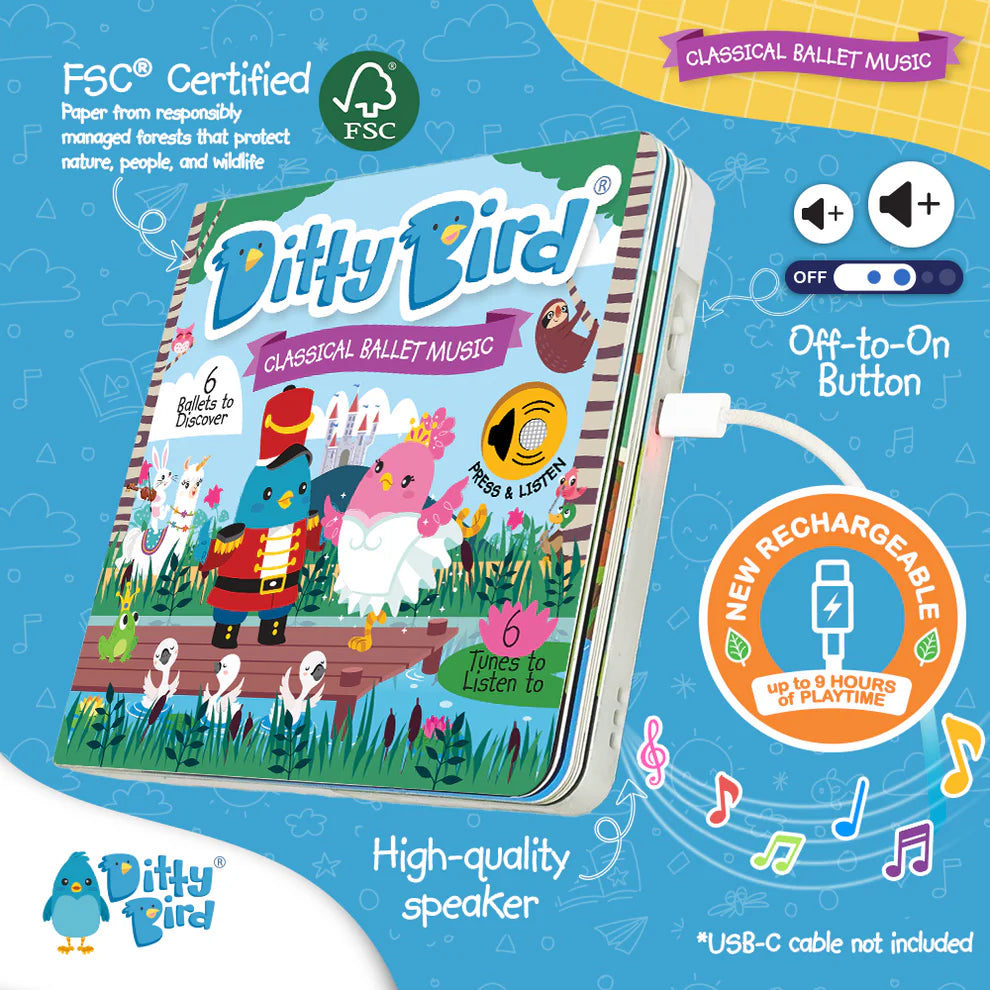Ditty Bird | Sound Book - Classical Ballet Music