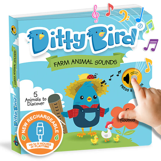 Ditty Bird | Sound Book - Farm Animal Sounds