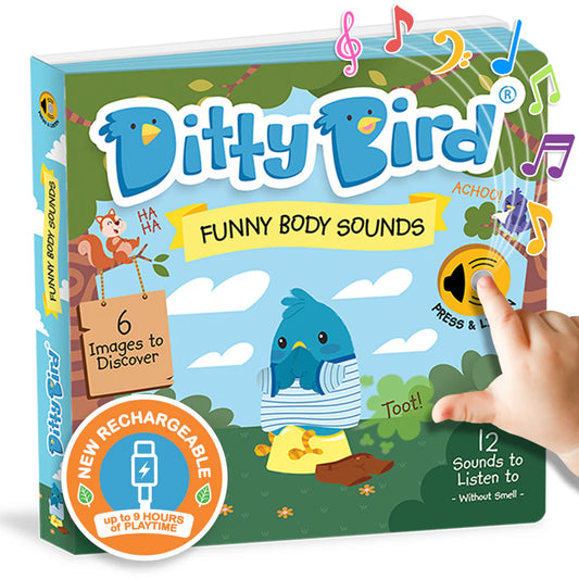 Ditty Bird | Sound Book - Funny Body Sounds