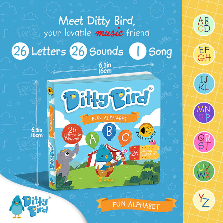 Ditty Bird | Sound Book - ABC Fun Alphabet