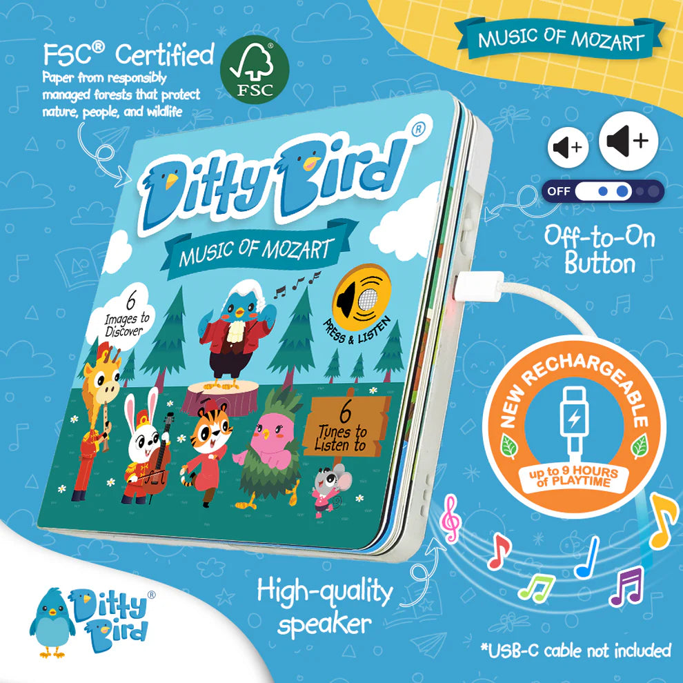 Ditty Bird | Sound Book - Music of Mozart