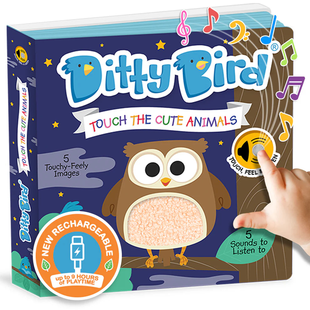 Ditty Bird | Sound Book - Touch The Cute Animals