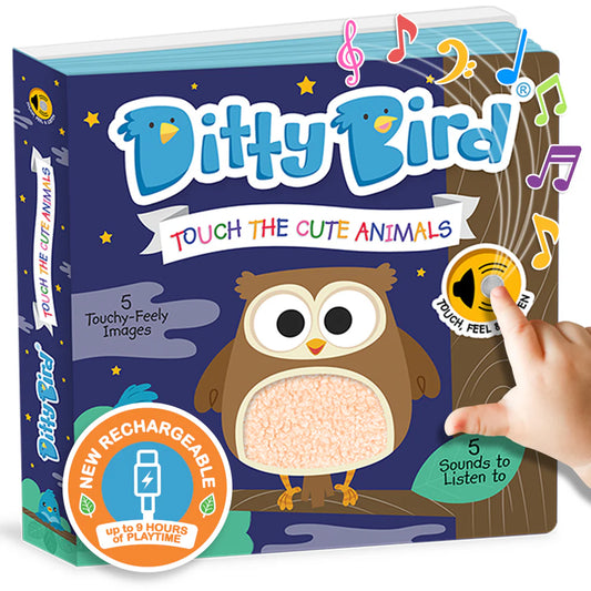 Ditty Bird | Sound Book - Touch The Cute Animals