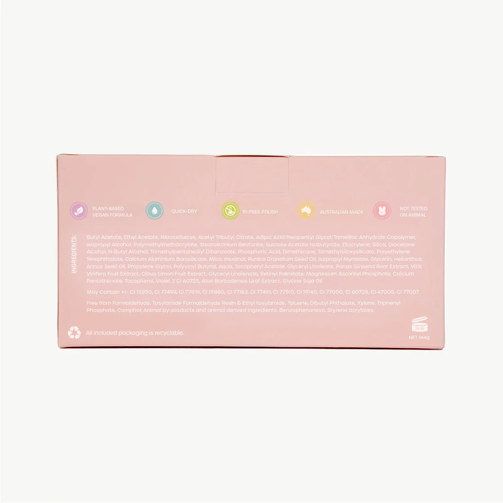 Oh Flossy | Pink Pamper Nail Polish Set