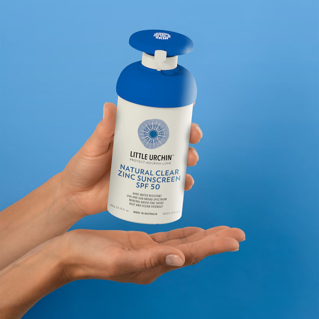 Little Urchin | NATURAL CLEAR ZINC SUNSCREEN SPF 50, 300G