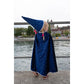 Great Pretenders | Blue & Silver Sparkle Wizard Cape & Hat Size 4-6