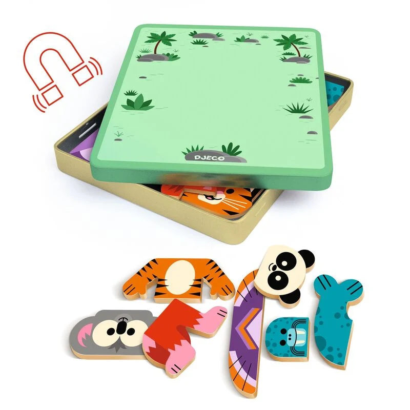 Djeco | Inzebox Mix’n’match Magnetic Game