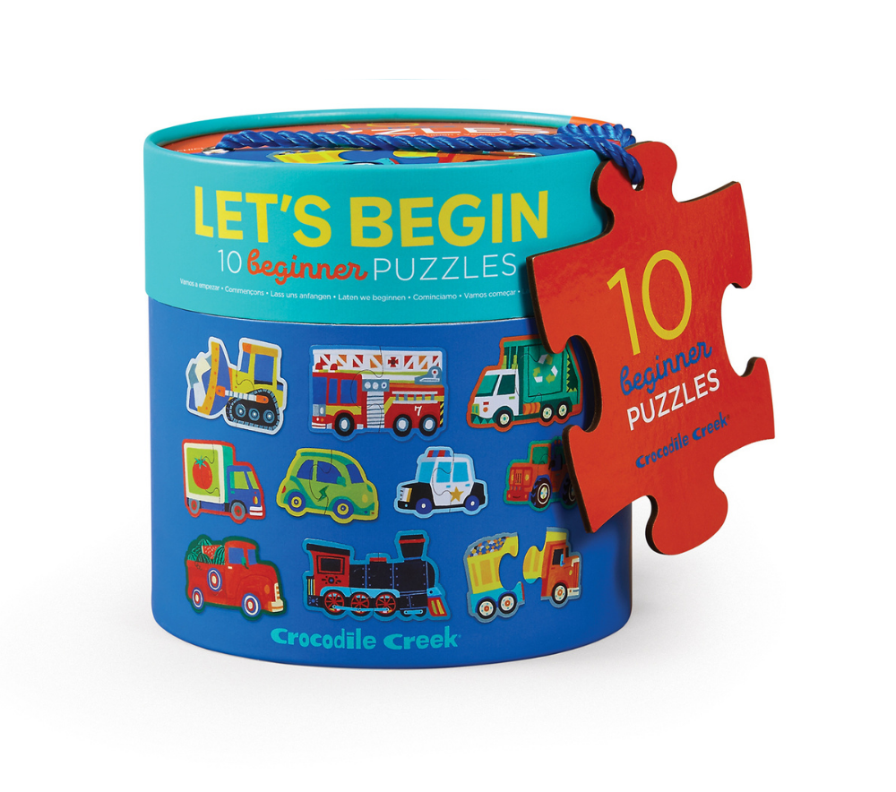 Crocodile Creek | 2pc 'Let's Begin' Puzzles (various)