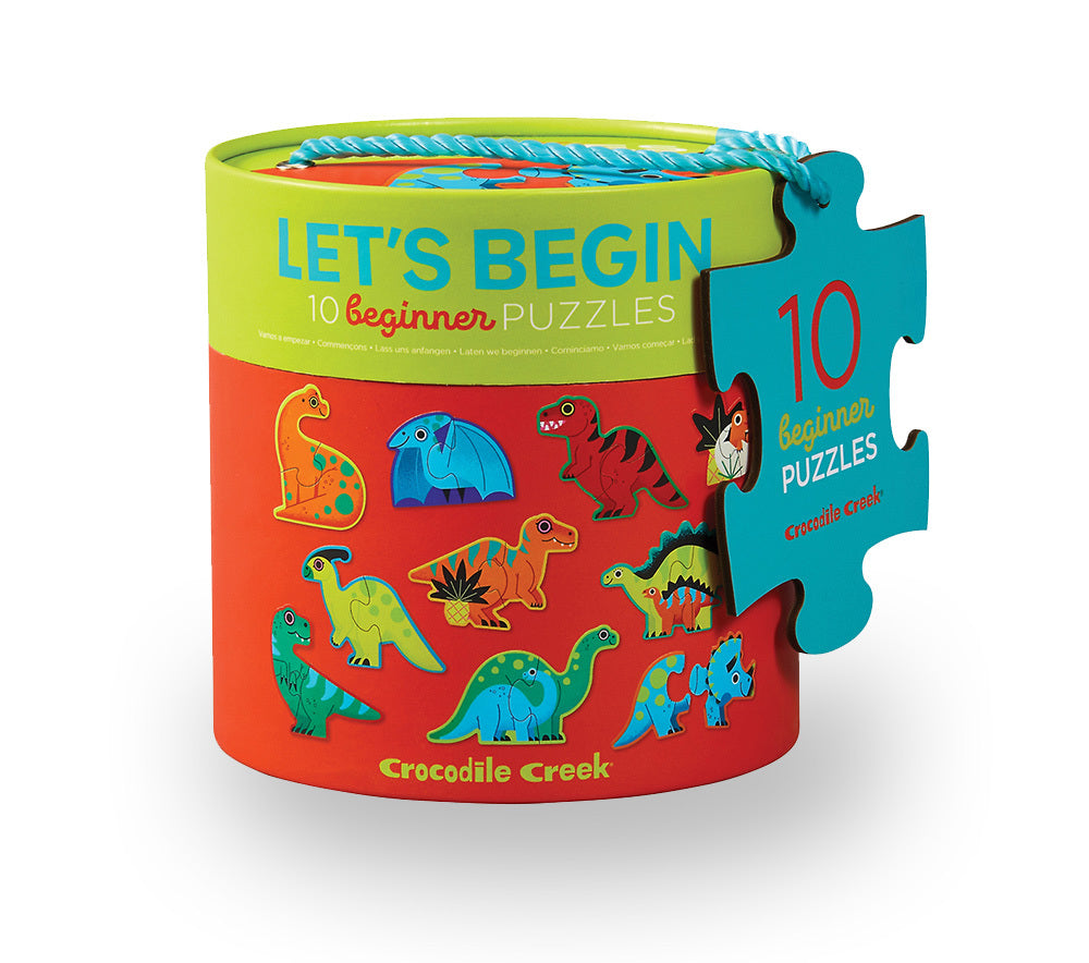 Crocodile Creek | 2pc 'Let's Begin' Puzzles (various)
