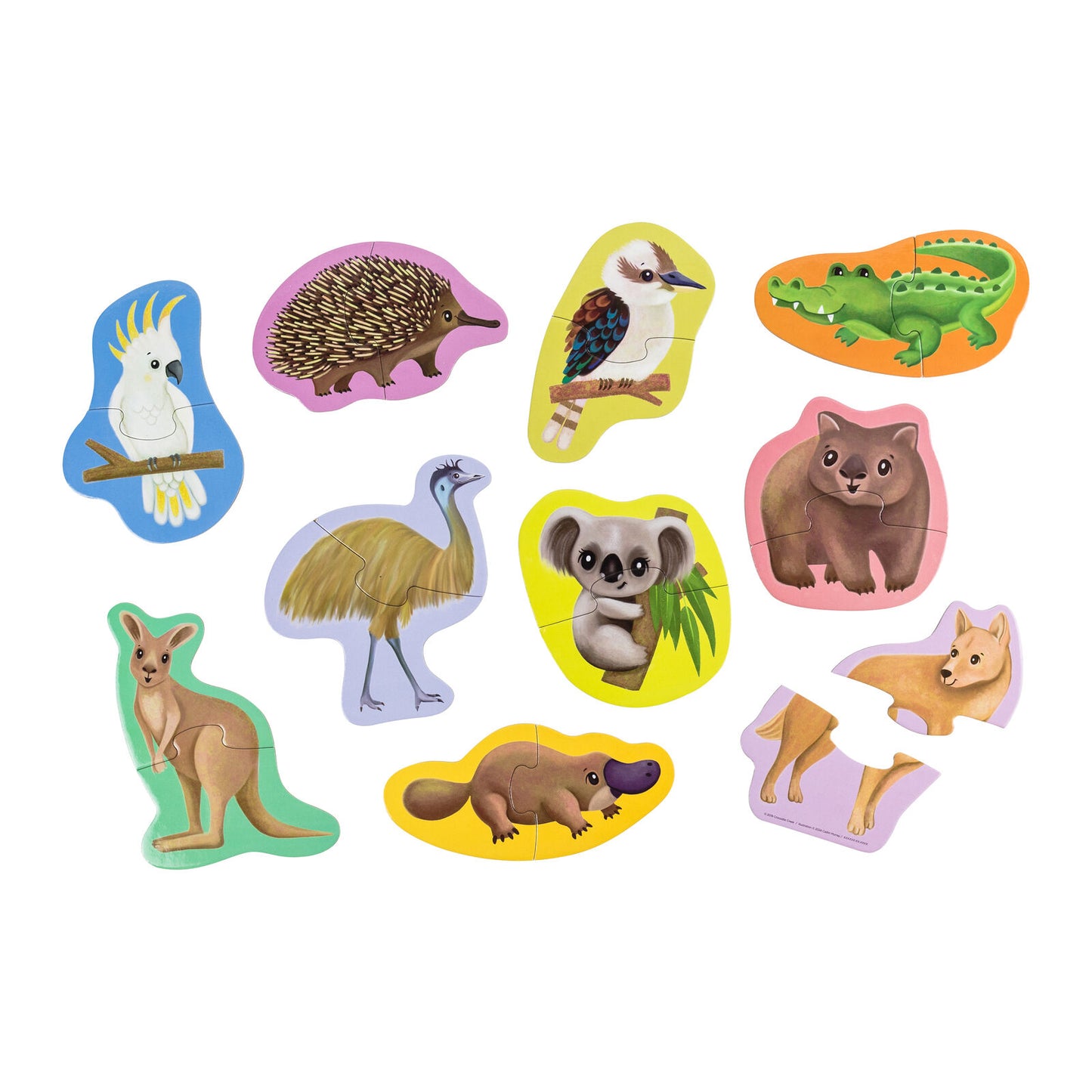 Crocodile Creek | 2pc 'Let's Begin' Puzzles (various)