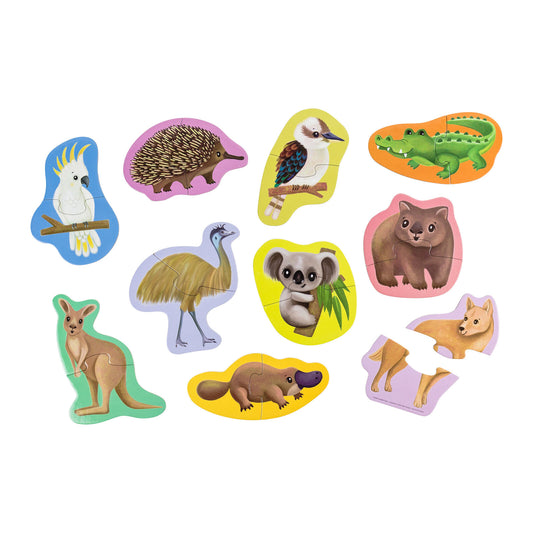 Crocodile Creek | 2pc 'Let's Begin' Puzzles (various)