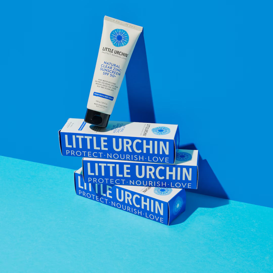 Little Urchin | NATURAL CLEAR ZINC SUNSCREEN SPF 50+, 100G