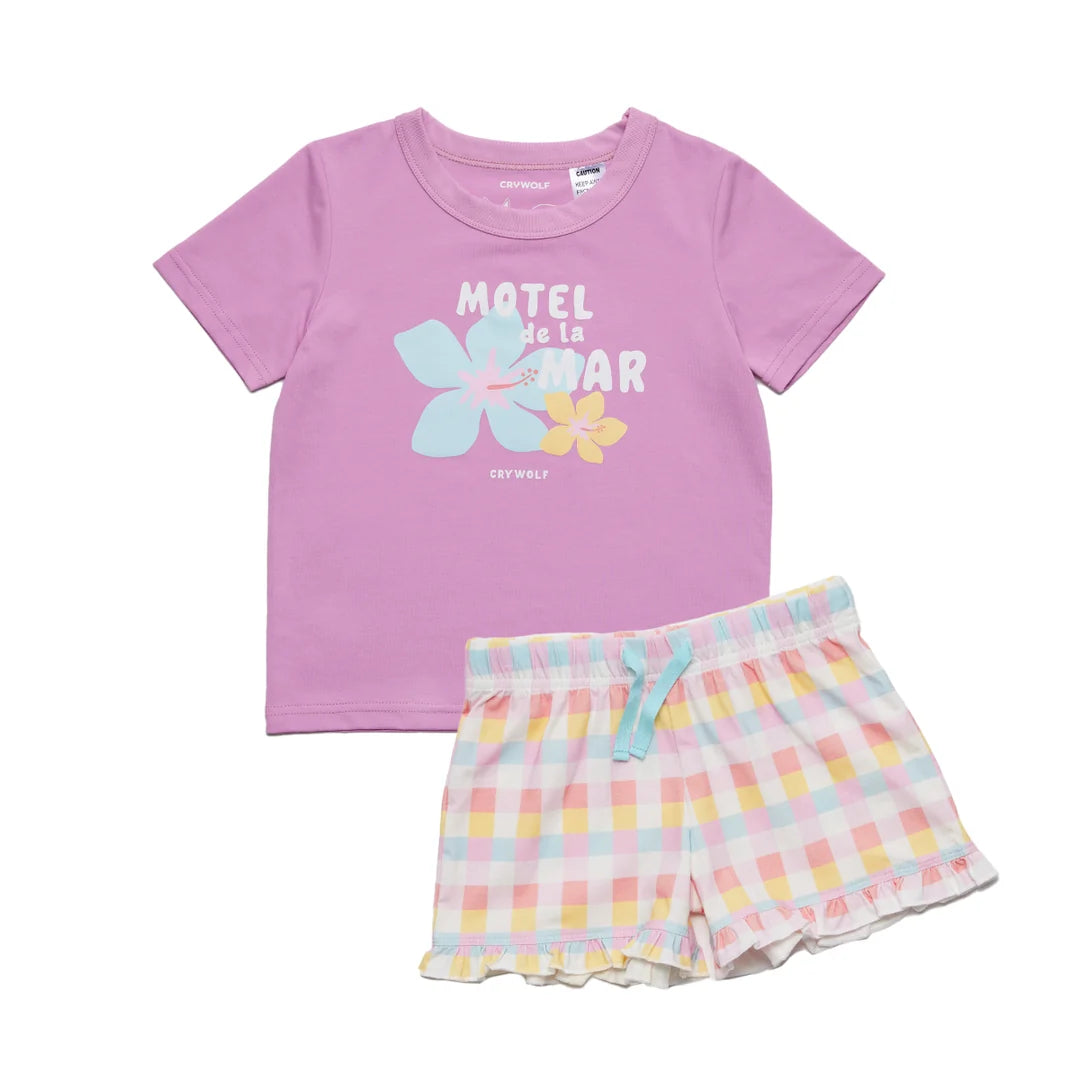 Crywolf | Short Sleeve Sleep Set (various)