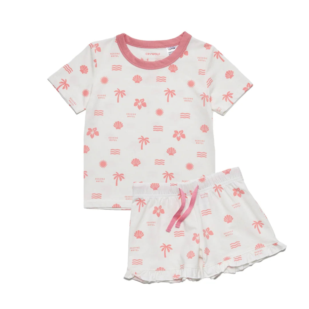 Crywolf | Short Sleeve Sleep Set (various)