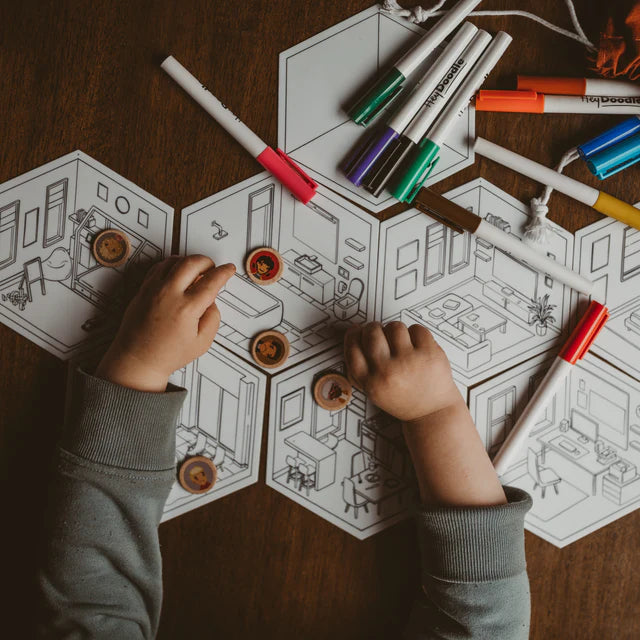 Hey Doodle | Silicone Storytelling & Colouring Set