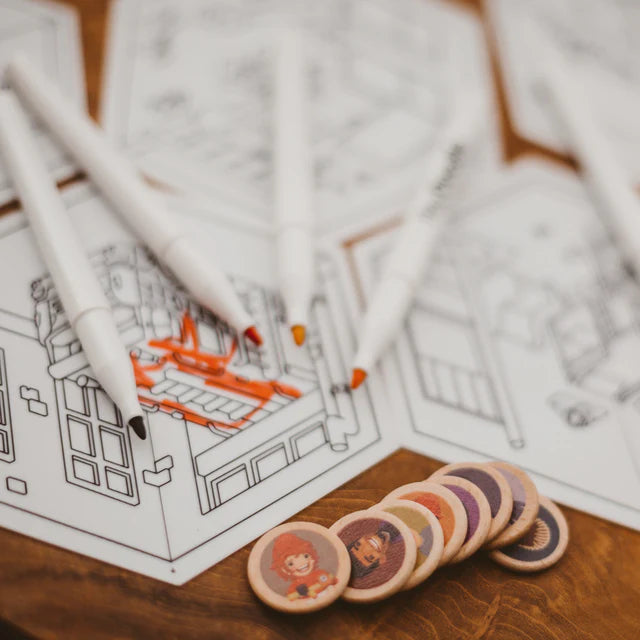 Hey Doodle | Silicone Storytelling & Colouring Set