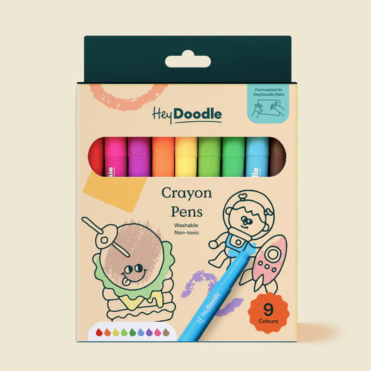 Hey Doodle | Washable Crayons