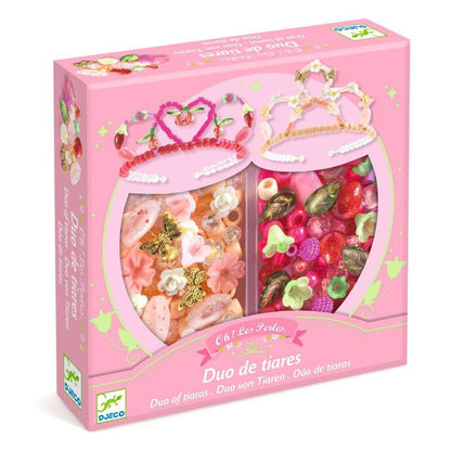 Djeco | Duo of Tiaras Bead Kit (various)