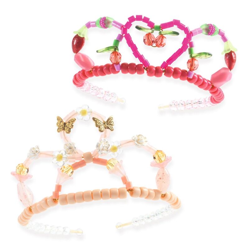 Djeco | Duo of Tiaras Bead Kit (various)