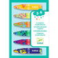 Djeco | Multicoloured Flower Crayons