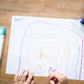 Djeco | Multicoloured Flower Crayons