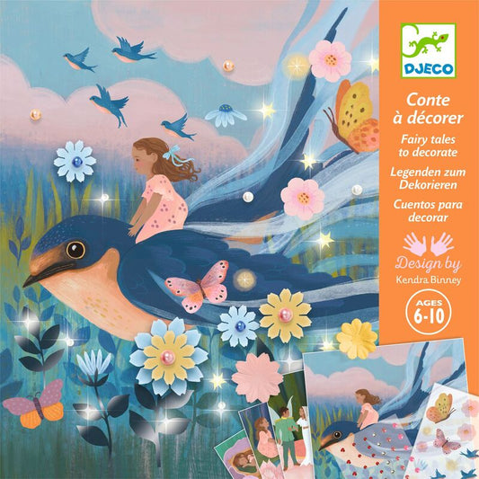 Djeco | Thumbelina Fairy Tale to Decorate